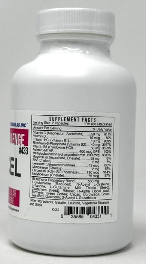 Systemic Formulas: #433- GCEL