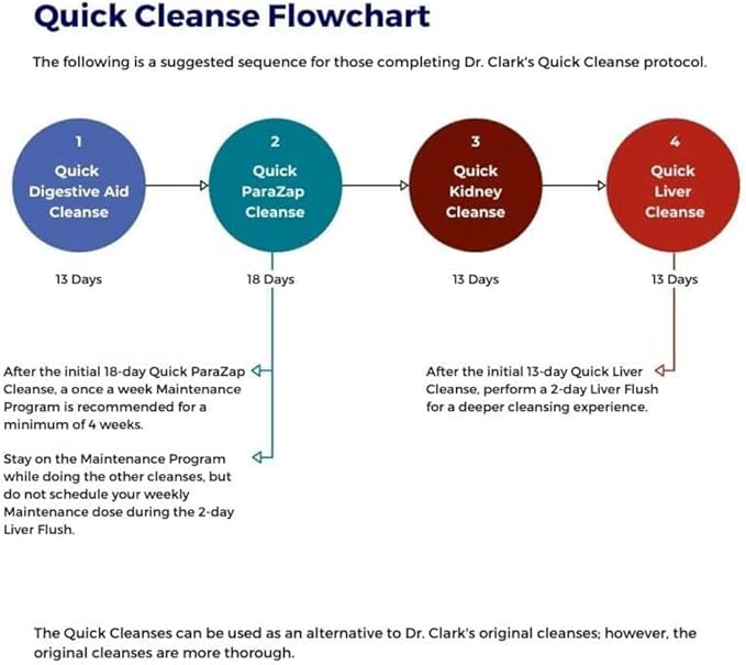 Dr. Clark Quick Liver &amp Gallbladder Cleanse – 520mg Natural Detox for Liver &amp Gallbladder Health