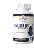 Thyroid Complex Pro - Natural Supplement for Thyroid Support Energy Focus and Metabolism (60 Capsules) with L-Tyrosine Vitamin B Iodine Magnesium Zinc &amp B-12 for Men and Women
