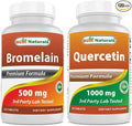Best Naturals Bromelain 500 mg &amp Quercetin 1000 mg