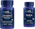 Life Extension French Maritime Pine Bark Extract with DHEA Hormone Balance - 60 Capsules Pycnogenol &amp 100 Capsules DHEA 25mg