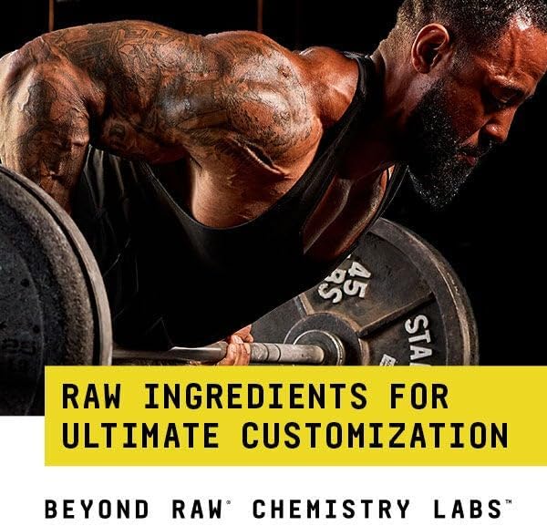 Beyond RAW Chemistry Labs L-Glutamine Powder Supports Muscle Function Lab Grade 30 Servings