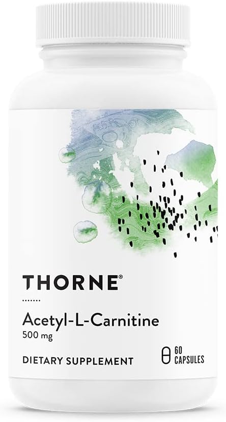 THORNE - Antioxidant Nerve Support Duo - Alpha-Lipoic Acid &amp Acetyl-L-Carnitine Bundle - 60 Servings