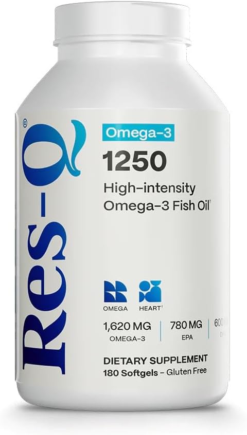 Res-Q 1250 Omega-3 Fish Oil Capsules