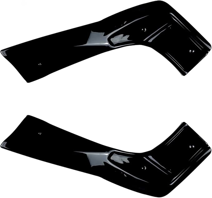 Compatible for Mercedes Benz CLA Class C118 CLA35 CLA45 Rear Bumper Side Splitter Spoiler Lip Cover Trim by Gloss Black 2020-2022 AMG