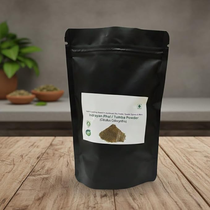 Indrayan Phal Powder - Kodtumbe - Kodtumba - Tumba - Citrullus colocythis - Colocynth 100 gm