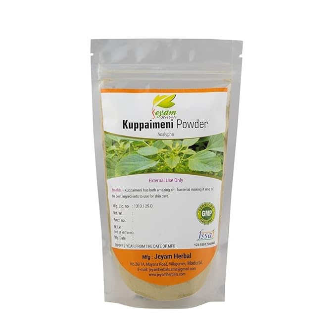 Kuppaimeni Powder (200G) Koraikilangu Powder (200g) &amp Vasambu Powder (200G)