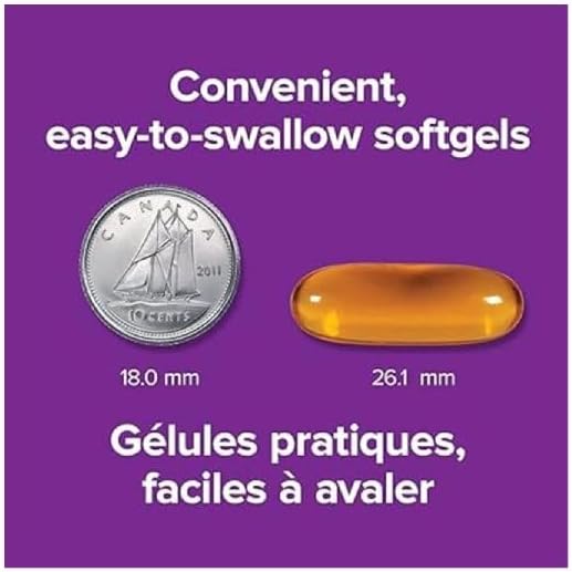 Webber Naturals Wild Alaskan Salmon Oil Softgel 200mg 180 Count