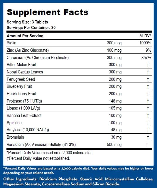 LifeSource Vitamins Pancreas Health-18 All Natural Synergistic Ingredients for Pancreas Health &amp Support