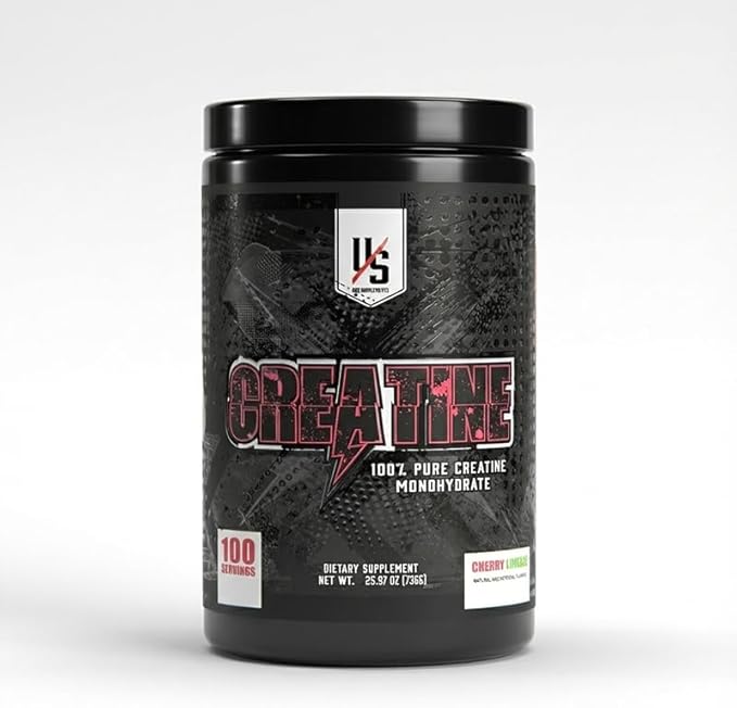 UXO Supplements: Veteran Owned Supplement Company: Creatine (100 Servings Creatine Monohydrate Increased Strength &amp Size) (100 Servings Cherry Limeade)
