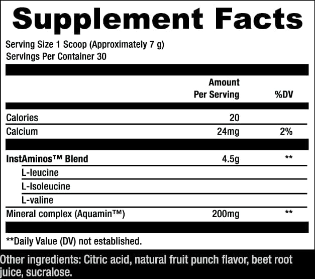 Sculpt Nation by V Shred BCAA Powder - Powerful Amino Acids Blend to Support Recovery and Endurance Branch Chain Essential Amino Acids Fruit Punch - 30 Servings