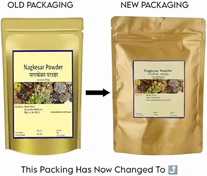 Nagkesar Powder | Nag Kesar Powder | Nagkeshar | Nag Keshar | Mesua Ferrea 100gm | 3.53 Ounce