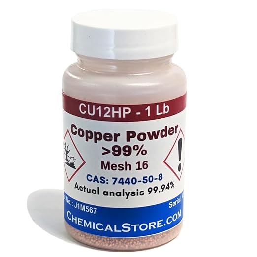 1Lb Copper Granules 10-16 mesh (Coarse Copper Powder)