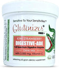 Sufficient-C - Glutenizer Force Plus Kiwi-Strawberry Digestive-Ade Drink Mix - Naturally Effective Premium Full Spectrum Enzyme Blend with 2000 mg. Vitamin C - Acid Reflux Indigestion Solution
