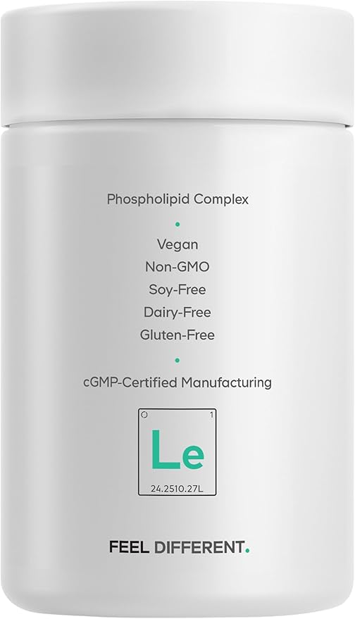 Codeage Liposomal Ergothioneine+ Supplement - L-Ergothioneine L-Glutathione Vitamin C Selenium Phospholipid Complex - Healthy Aging &amp Antioxidant - Vegan Non-GMO Soy-Free – 30 Capsules