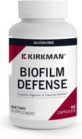 Kirkman - Biofilm Defense Disruptor and Buster - W/Lipase and Glucoamylase - Enzymes for Digestion for Men and Women - Protects Immune System - 60 Supplement Capsules