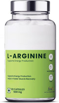Organics L Arginine 1000 mg with Chromium Picolinate Good for Muscle Growth StaminaGood Recovery Immune Booster &amp Energy for All-60 Veg Capsules.