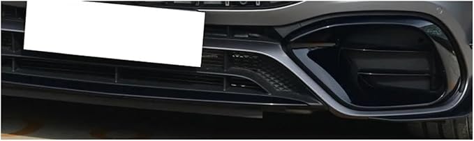 2020 to Up Compatible with Benz CLA W118 C118 Cla45 AMG Front Lip Bumper Side Hood Fog Lamp Light Cover Spoiler Air Vent Frame Trim (Color : A Set Carbon Look) binbin06792 store
