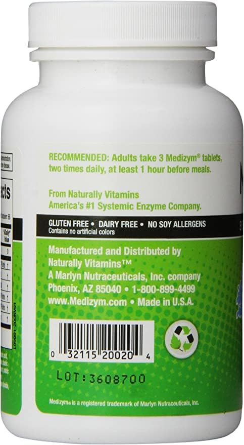 Medizym 200 Enteric-Coated Tablets