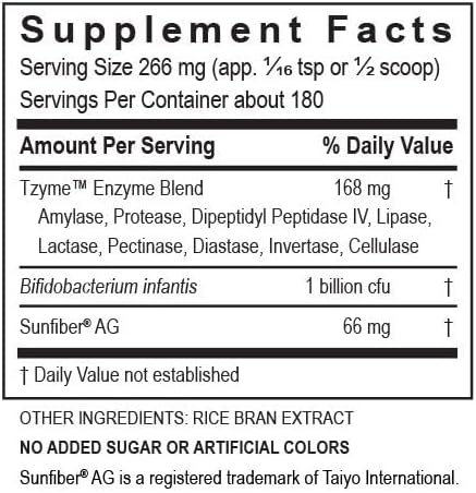 TRANSFORMATION THE GENESIS OF GOOD HEALTH Enzymes Digest Powder Natural Digestive Support for Kids Supports Healthy Digestion &amp Alleviate The Symptoms of Gas Cramping Bloating Easy to Mix 47