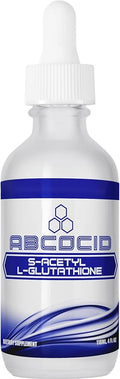 S-Acetyl L-Glutathione 95 mg 4 Oz Liquid 240 Servings Made in USA Quick Absorption Quality Potent Ingredients Non-GMO GMP Certified Cruelty-Free Products