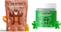 Creatine Monohydrate Gummies Bundle – Peach &amp Green Apple | 5000mg Per Serving | Sugar-Free Gluten-Free &amp Halal | 180 Gummies Total (2 x 90 Count) | for Men &amp Women