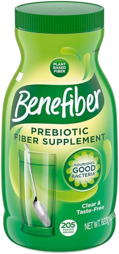 Prebiotic Fiber Supplement Powder for Digestive Health Benefiber Daily Fiber Powder Unflavored - 28.9 oz (205 Servings)
