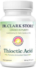 Dr. Clark Alpha Lipoic Acid (Thioctic Acid) 360 mg 90 Capsules