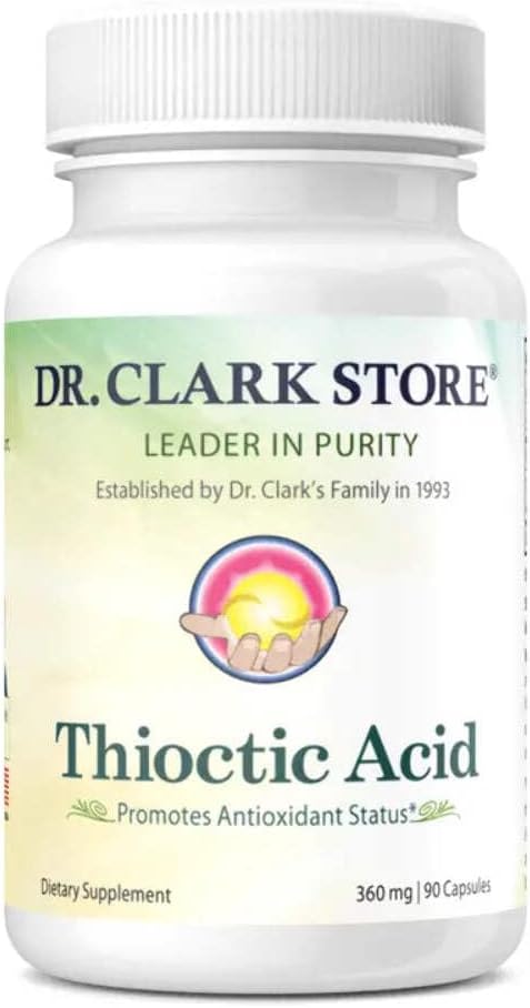 Dr. Clark Alpha Lipoic Acid (Thioctic Acid) 360 mg 90 Capsules