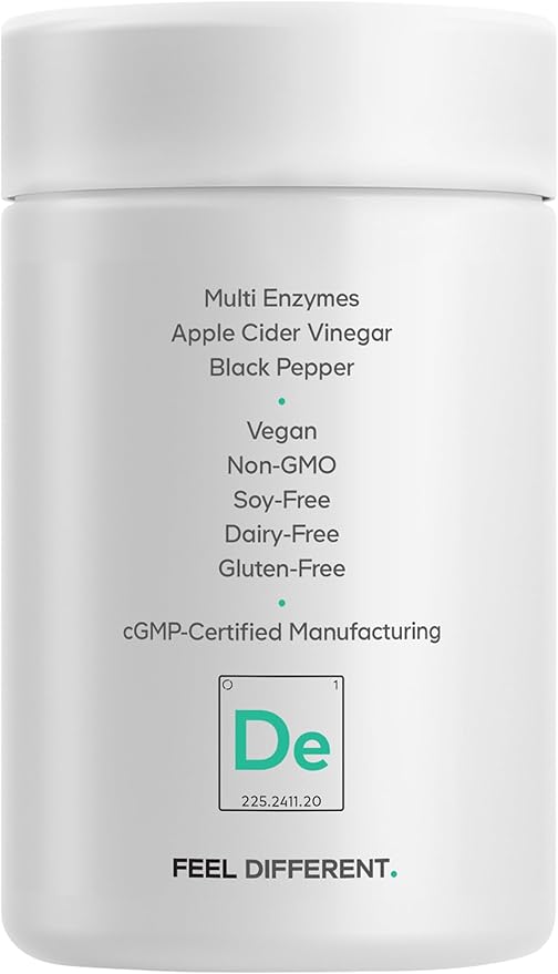 Codeage Fermented Digestive Enzymes Supplement - 14 Digestive Enzymes Probiotics Prebiotics Fermented Botanicals Plant-Based Multi Pancreatic Enzymes - 1 Capsule a Day - 30 Capsules