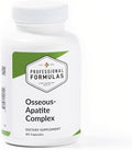 Professional Formulas Osseous-Apatite 60 Capsules Men &amp Women Bone Health Support - Calcium Microcrystalline Hydroxyapatite - with Calcium &amp Phosphorus Micronutrients - Dietary Supplements