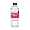 Hyalogic Liquid Hyaluronic Acid Supplement - Support for Healthy Hair Skin and Nails with 5000 mcg Biotin and 50mg MSM - Natural Hydration for the Whole Body - High Molecular Weight Formula - 12 oz