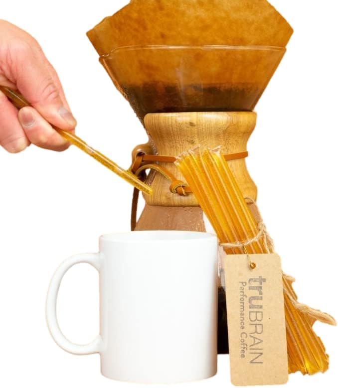 TruBrain Nootropic Coffee Enhancer - Focus Energy Clarity. Fast Absorbing Nootropics | Brain Boosters | Improve Memory | Stop Procrastination
