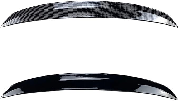 Glossy ABS Rear Trunk Lid Spoiler Wing Compatible with Benz CLA Class X118 CLA200 260 CLA35 CLA45 AMG Car Tail Roof Trim Splitter (Color : Carbon Fiber) binbin06792 store