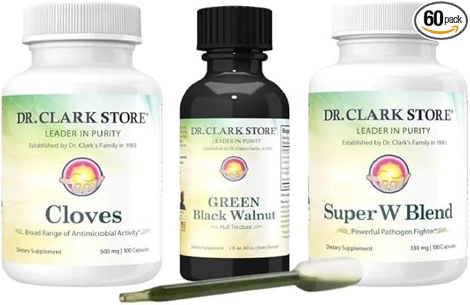 Dr.Clark Cloves Wormwood &amp Black Walnut Tincture