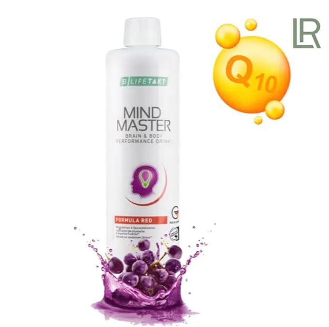 LR Health&ampBeauty Lifetakt Mind Master Formula Red Every Day Natural Treatment Women Men Set of 5-500 ml./16.9 fl.oz.