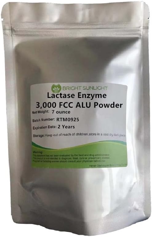 Lactase Enzyme 3000 FCC ALU Powder 7 Ounce