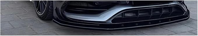 2015 2016 2017 2018 Compatible With Benz CLA Class C117 CLA200 CLA220 CLA250 CLA45 AMG Front Bumper Lip Splitter Spoiler Diffuser (Color : Gloss Black)