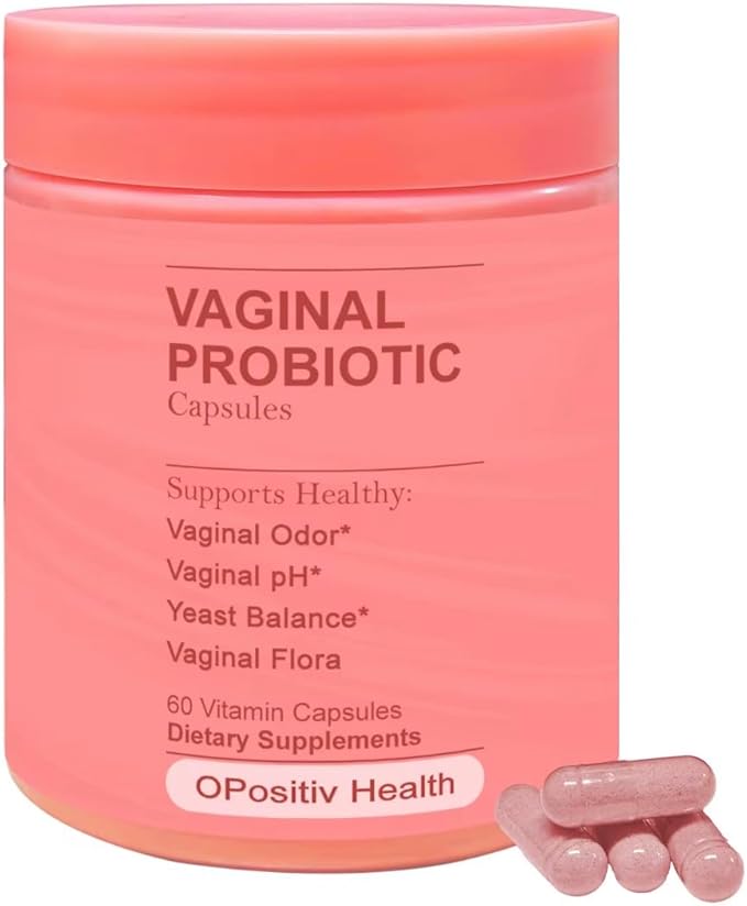 Women's Probiotic Capsules URO Supports Vaginal Health pH Balance Yeast Balance Flora 60 Vegan Capsules