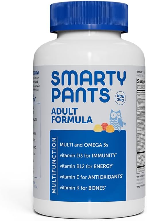 SmartyPants Adult Multi &amp Omegas Gummies 180 Count
