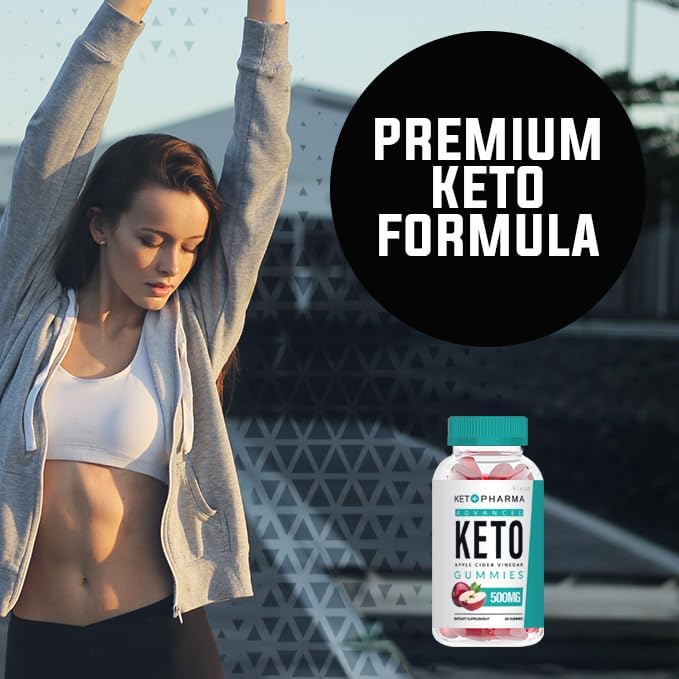 Keto Pharma Gummies - Keto Pharma Advanced Keto ACV Gummies (2 Pack 120 Gummies)