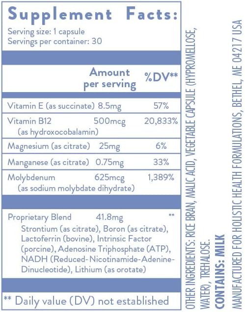 Sulfite Sensitive 30 Capsules