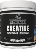 BLACKLABEL Supplements Creatine Monohydrate Powder 60 Servings – Unflavored Creatine Powder for Muscle Gain and Strength Support – Daily Creatine Supplement for Men and Women 5g per Serving