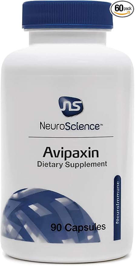 Neuroscience Avipaxin - Immune Support and Brain Health Supplement with Acetyl-L-Carnitine Huperzine A and Alpha-GPC - Enhances Mental Acuity and Immune Balance (90 ct)