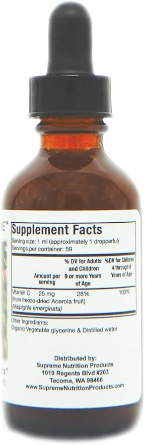 Supreme Nutrition Acerola Supreme Tincture 2 fl oz | 59 Servings