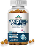 High Absorption Magnesium Complex | 6 Element Magnesium Complex for Muscle Bone &amp Nerve Health 2 Month Supply 120 Softgels