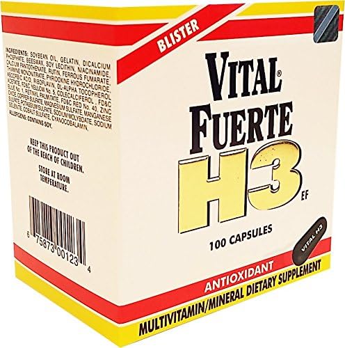 H3 100 Cap - Multivitaminico (Pack of 1)