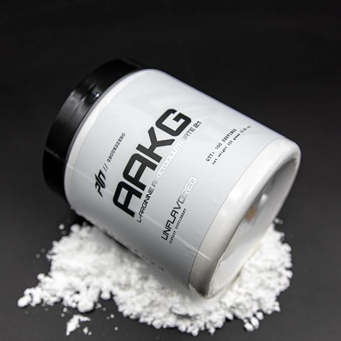 Project #1 Nutrition AAKG Pre-Workout Supplement L-Arginine A-Ketoglutarate Unflavored 100 Servings 250g