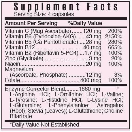 Systemic Formulas EVENTA - Support Cholesterol-sulfate Synthesis for Heart Energy 60 Capsules Bio Cell #840. Cellular Enzyme Corrector. 60 Count (Pack of 1)