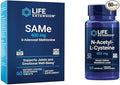 Life Extension Same 400mg &amp N-Acetyl-L-Cysteine 600mg - 60 Count Liver Joint &amp Immune Support